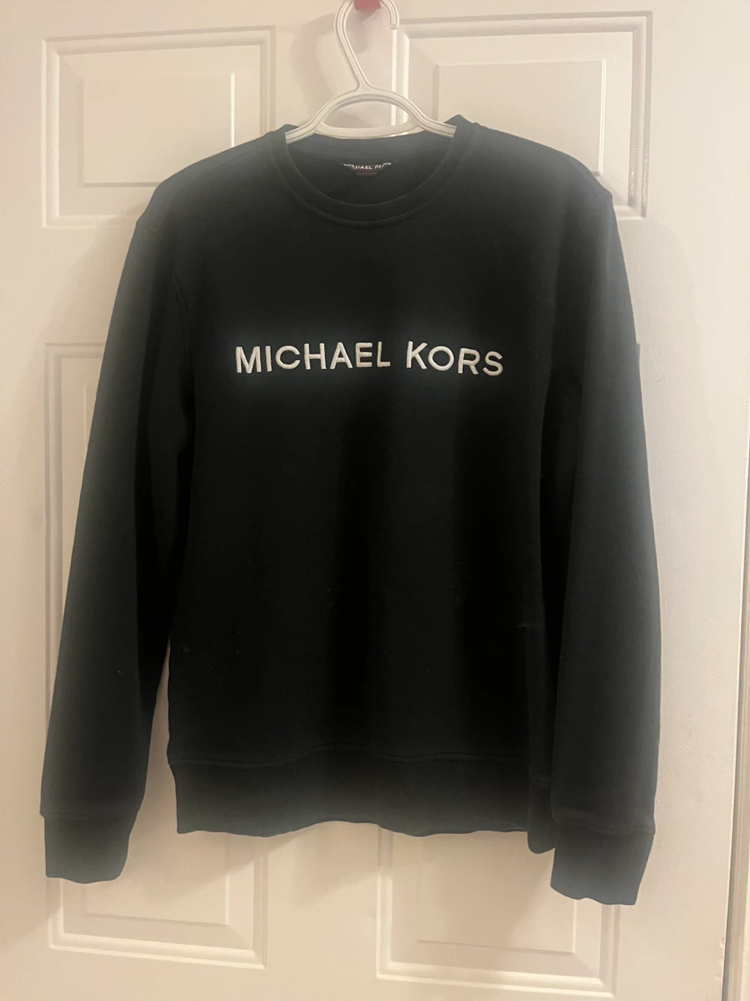 Michael Kors Black Crewneck Sweatshirt