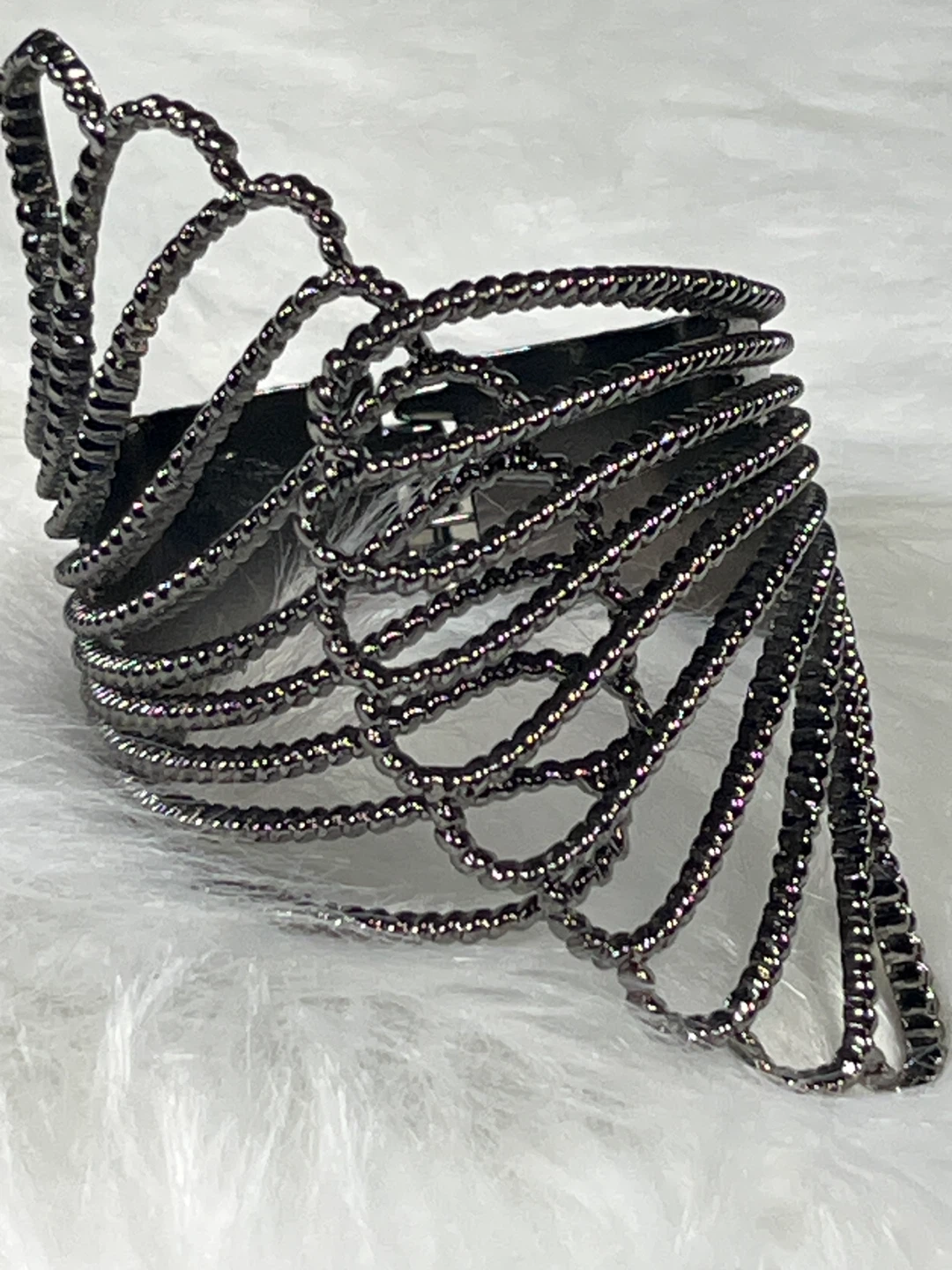 Art Deco Style Cuff Bracelet - photo 5