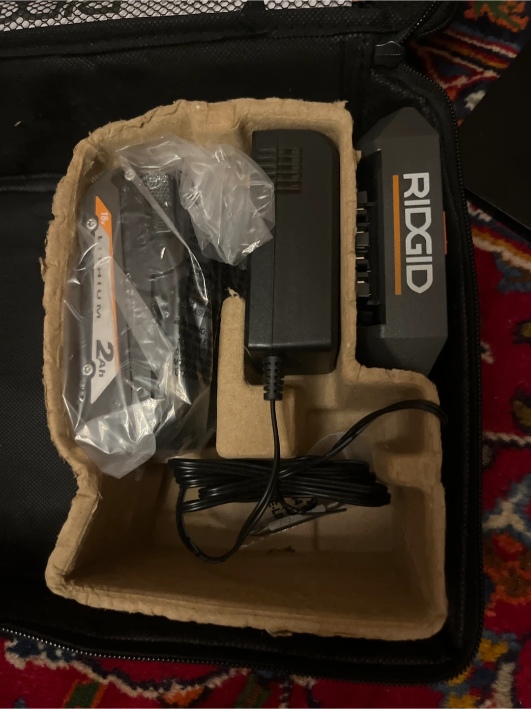 BRAND NEW RIDGID 18V 1/2 in. Hammer Drill Kit with 2.0Ah Battery - photo 4