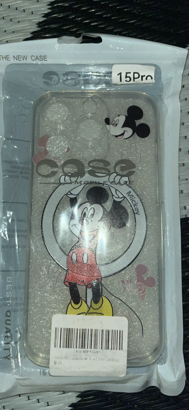 iPhone 15 Pro Mickey Mouse Jelly Case