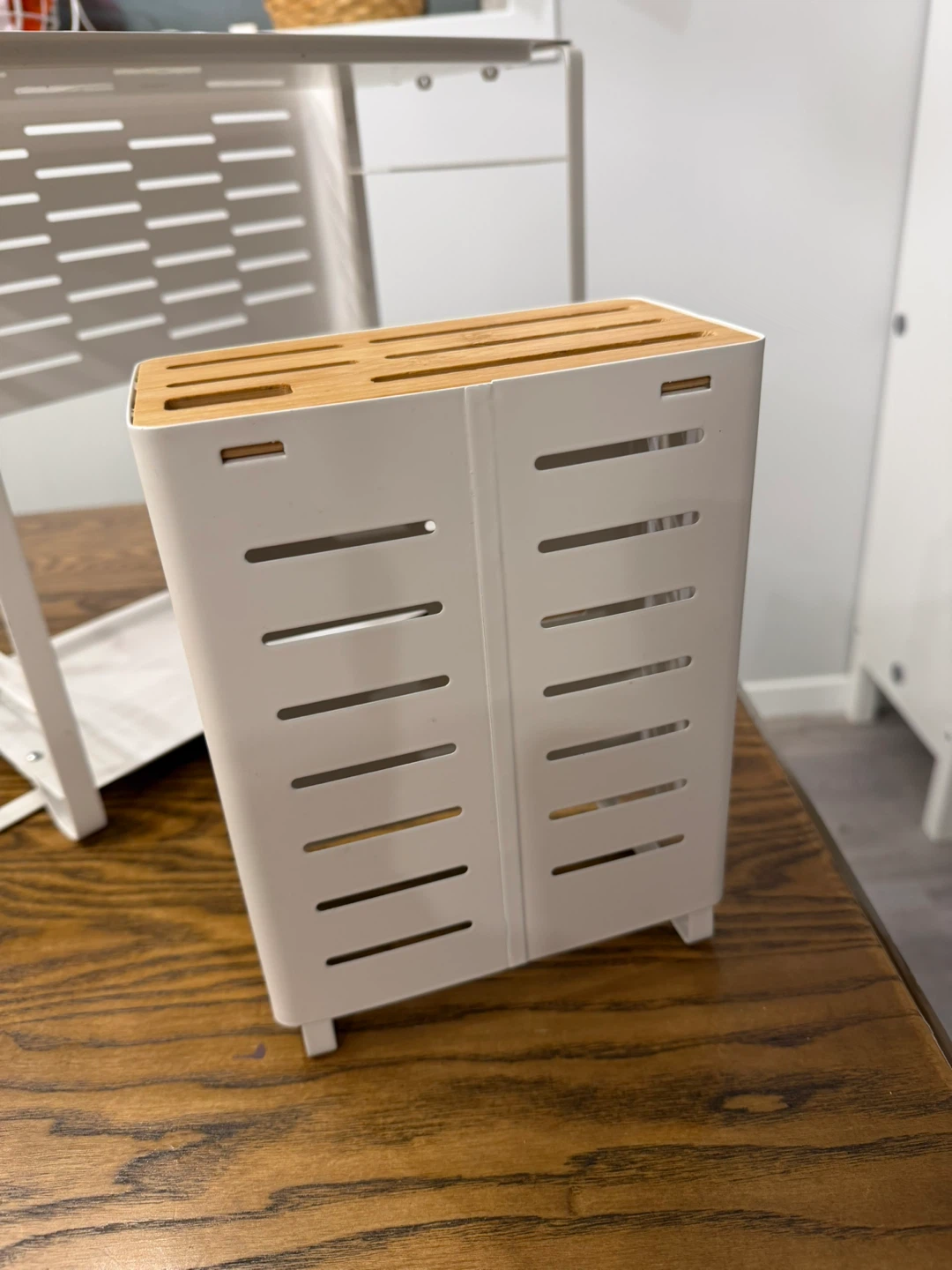 Ikea Avsteg - Kitchen Countertop Shelf Storage and Knife Block - photo 2