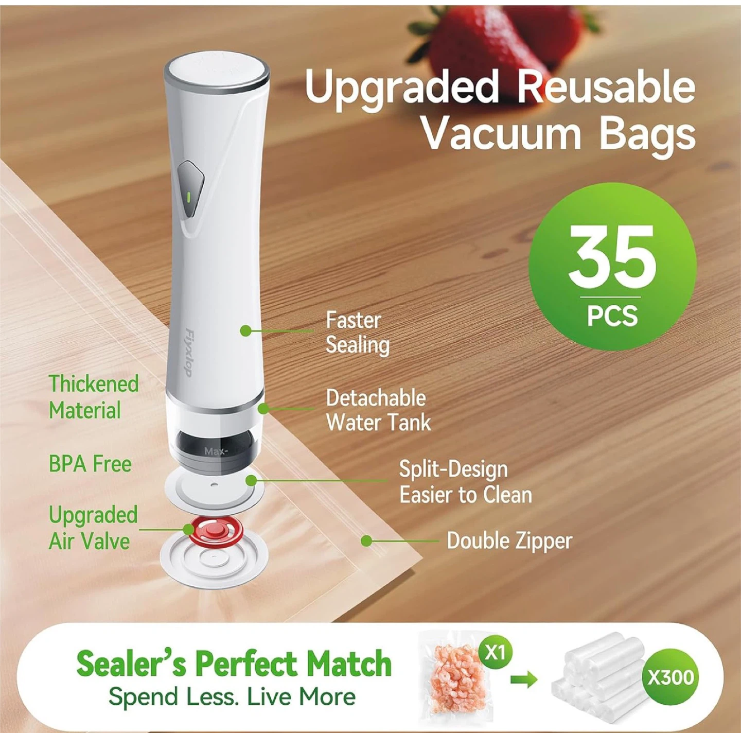 Rechargeable Vacuum Sealer Kit - photo 4