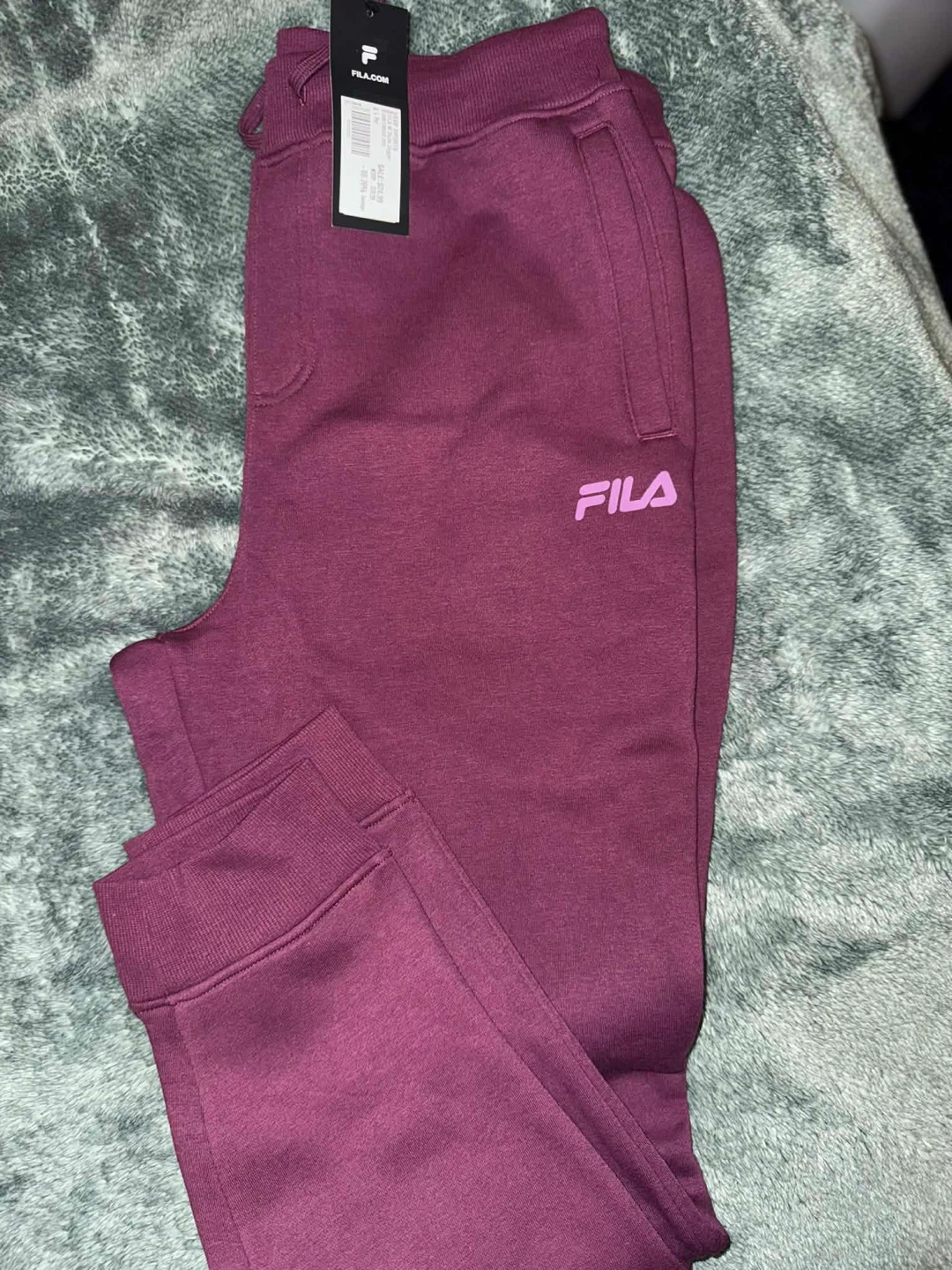 Fila Sweatpants Burgundy L/G