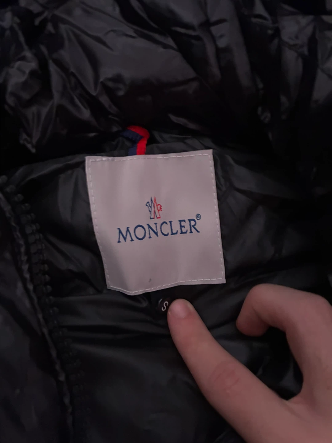 Moncler Black Puffer Vest - Size S - photo 4