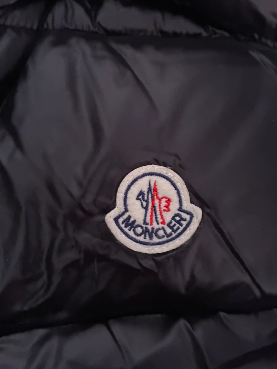 Moncler Black Puffer Vest - Size S - photo 2