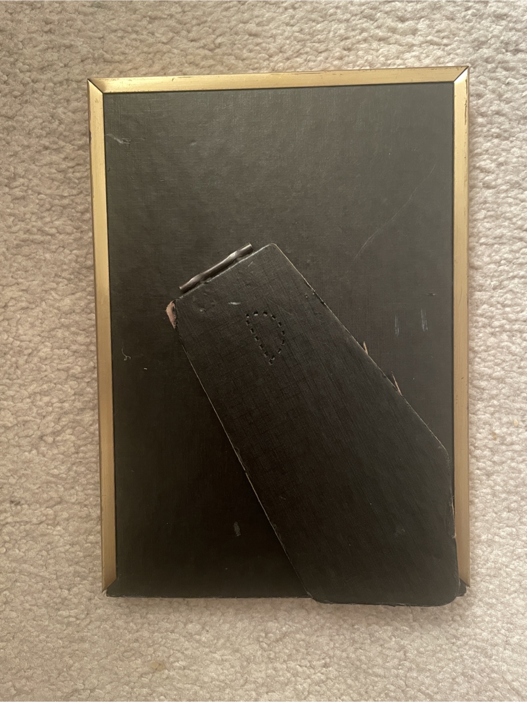 Gold Tone Metal Picture Frame - photo 3
