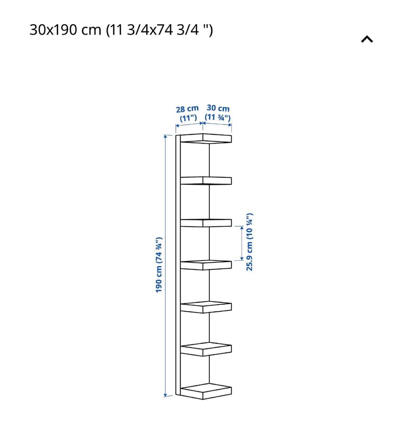 IKEA LACK wall shelf - photo 3