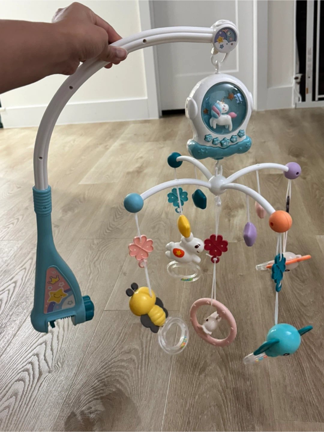 Baby Crib Mobile with Unicorn - photo 2