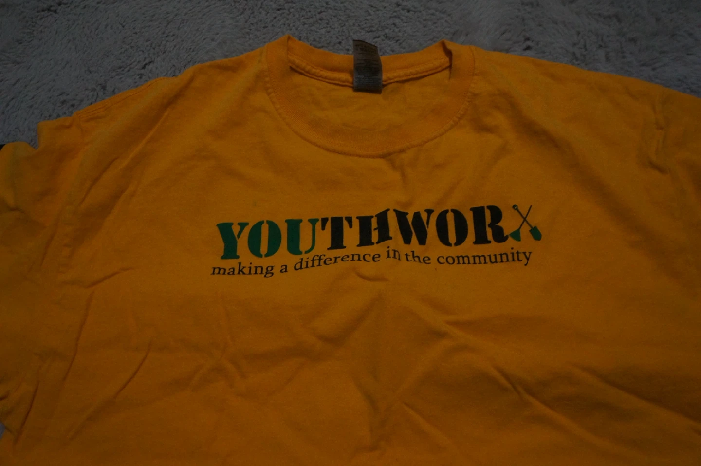 Gildan Youthworx T-Shirt - Yellow
