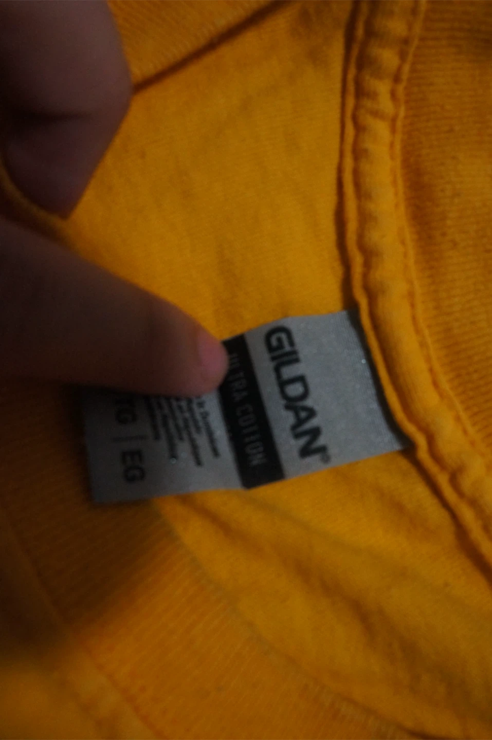 Gildan Youthworx T-Shirt - Yellow - photo 3