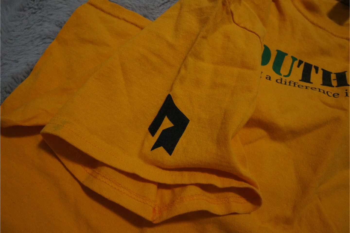 Gildan Youthworx T-Shirt - Yellow - photo 4