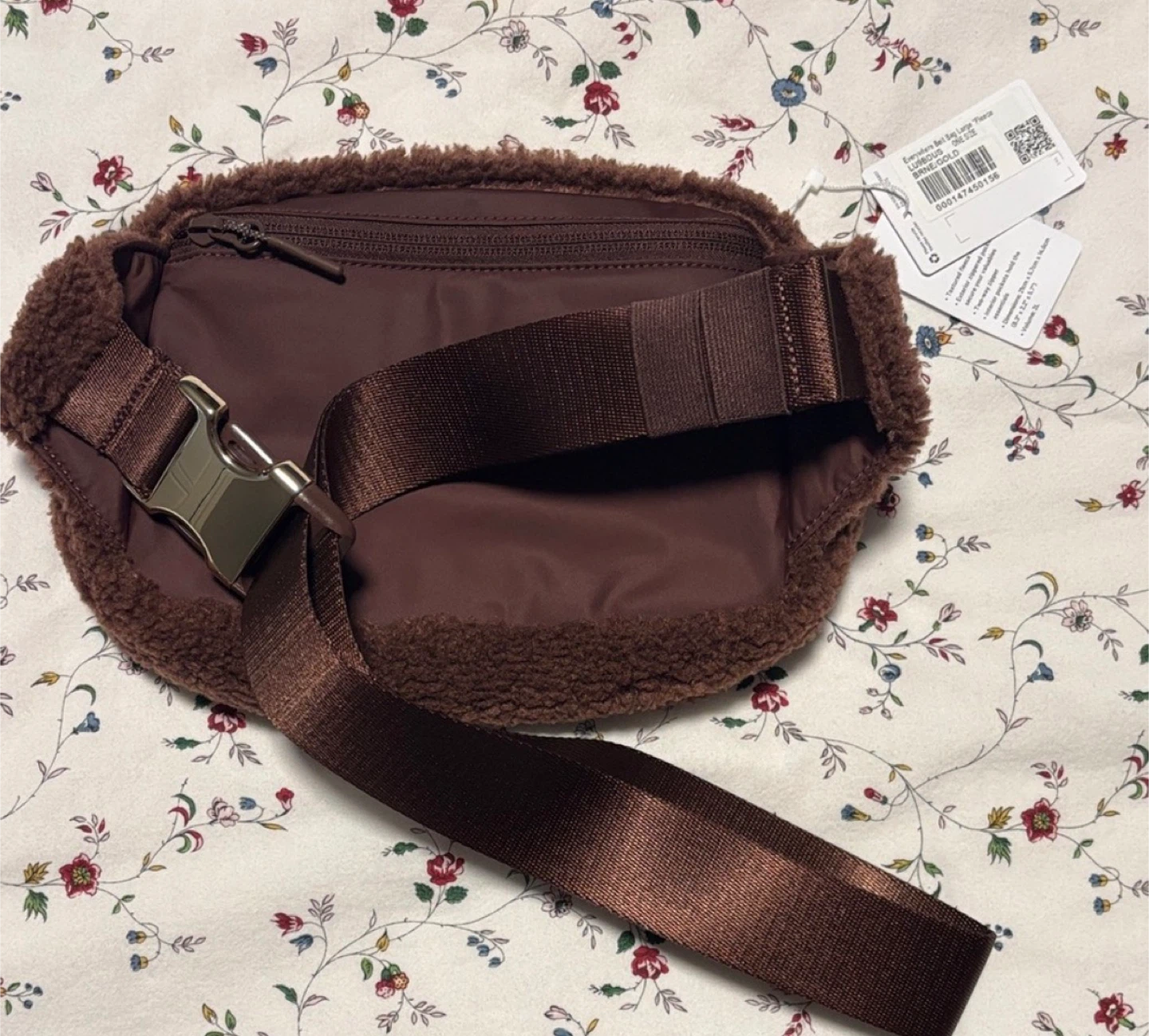 Lululemon Everywhere Belt Bag Fleece Brown Large - photo 2