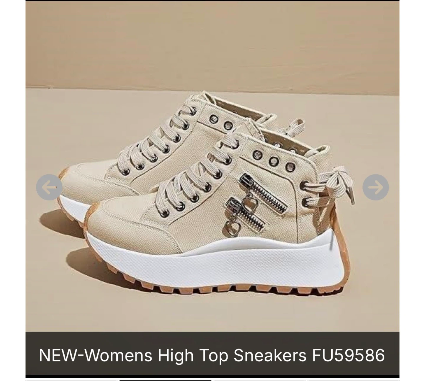 Women's High Top Sneakers - photo 2