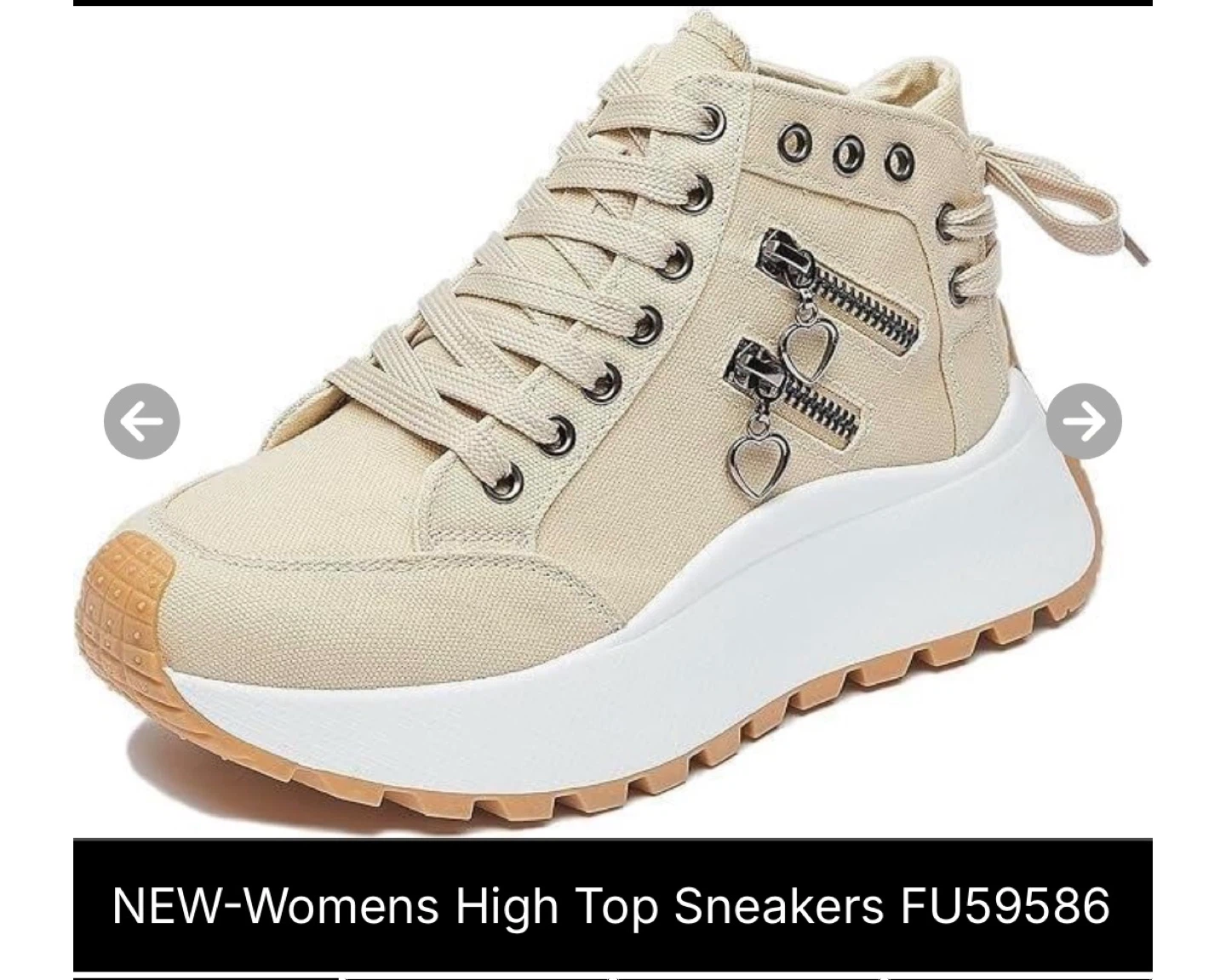Women's High Top Sneakers