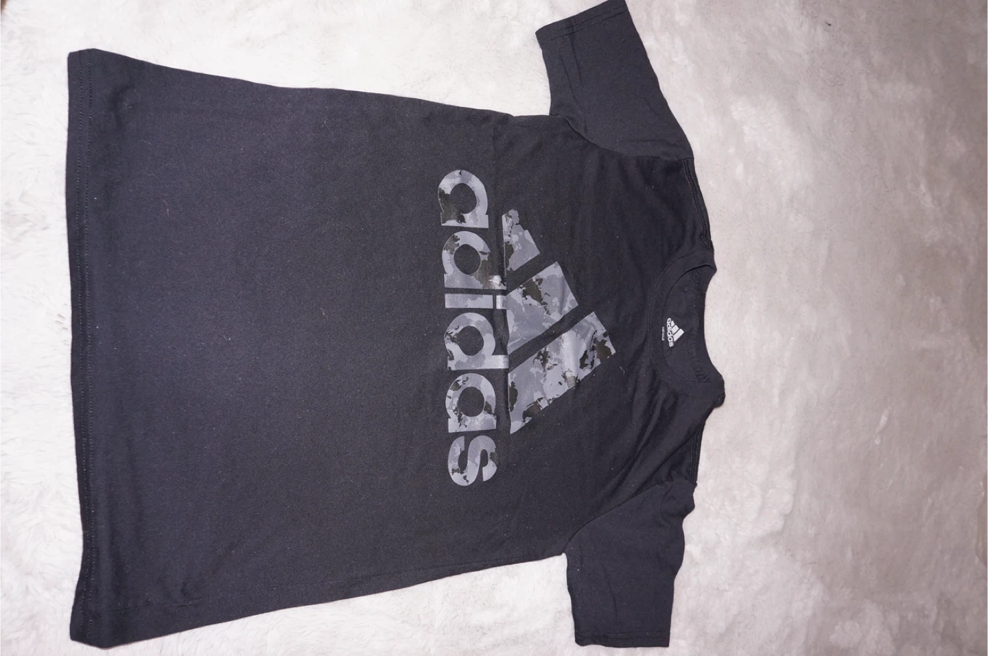 Adidas Black Graphic T-Shirt Size S/P - photo 2