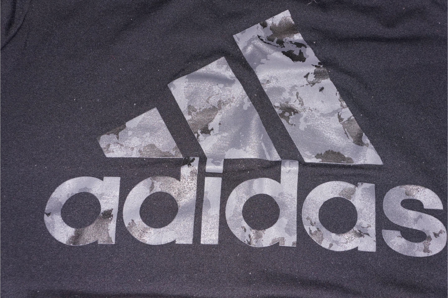 Adidas Black Graphic T-Shirt Size S/P - photo 4