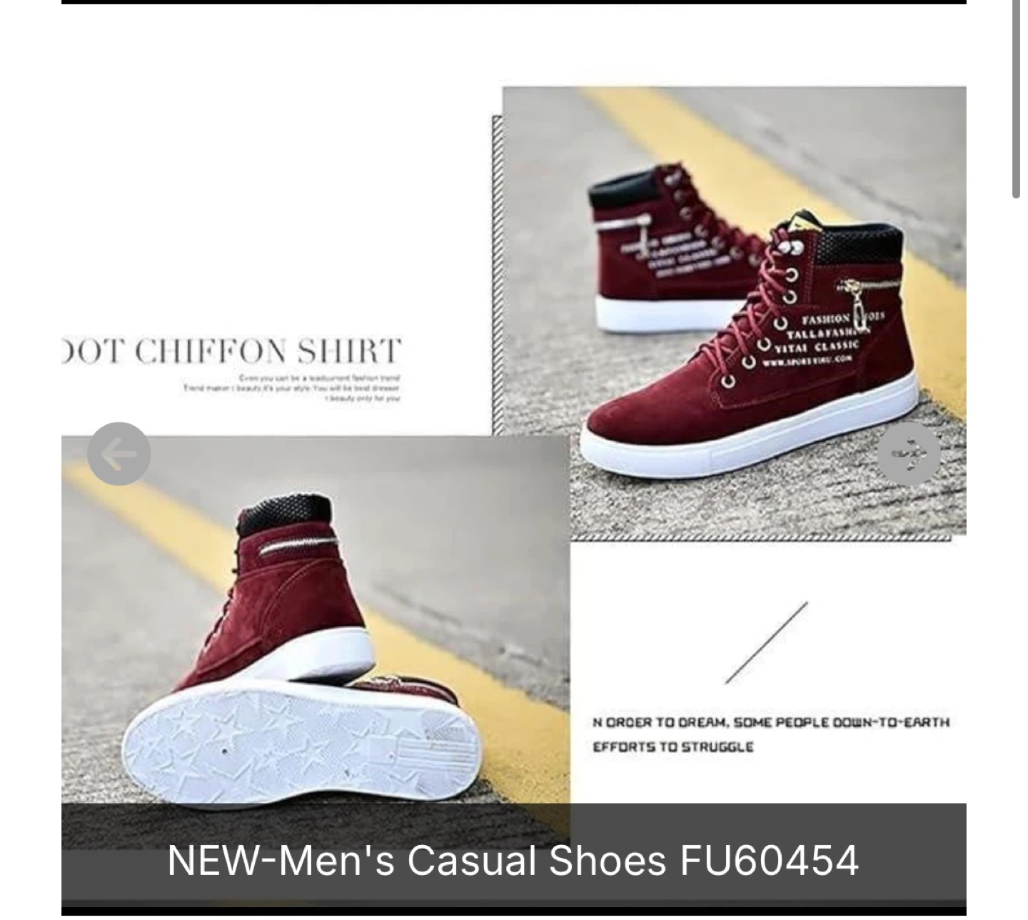 Men's Casual Shoes FU60454