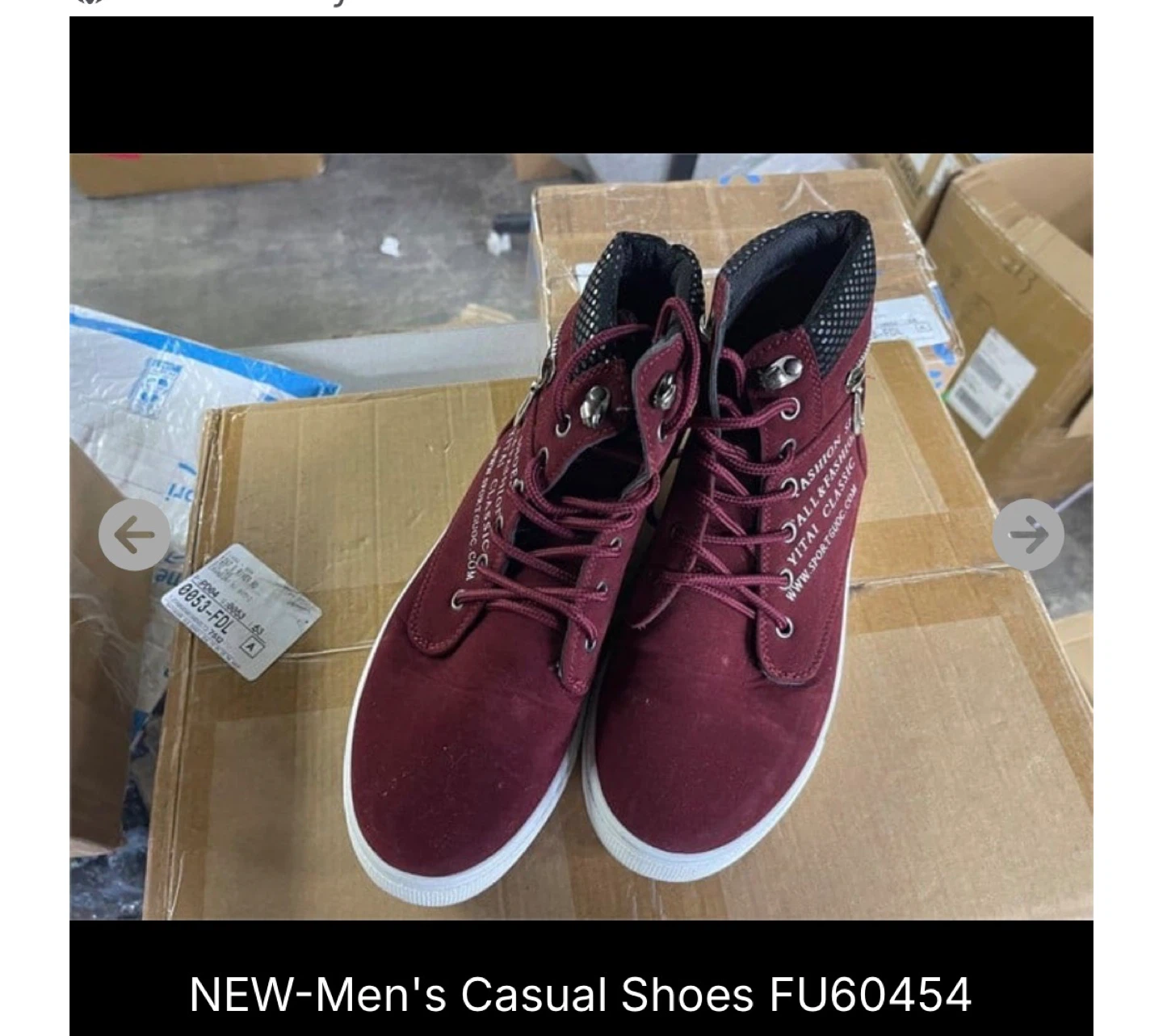 Men's Casual Shoes FU60454 - photo 2