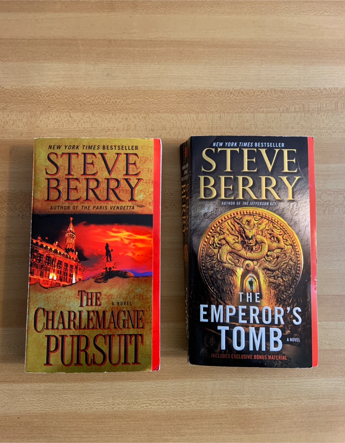 Steve Berry Paperback Lot 2