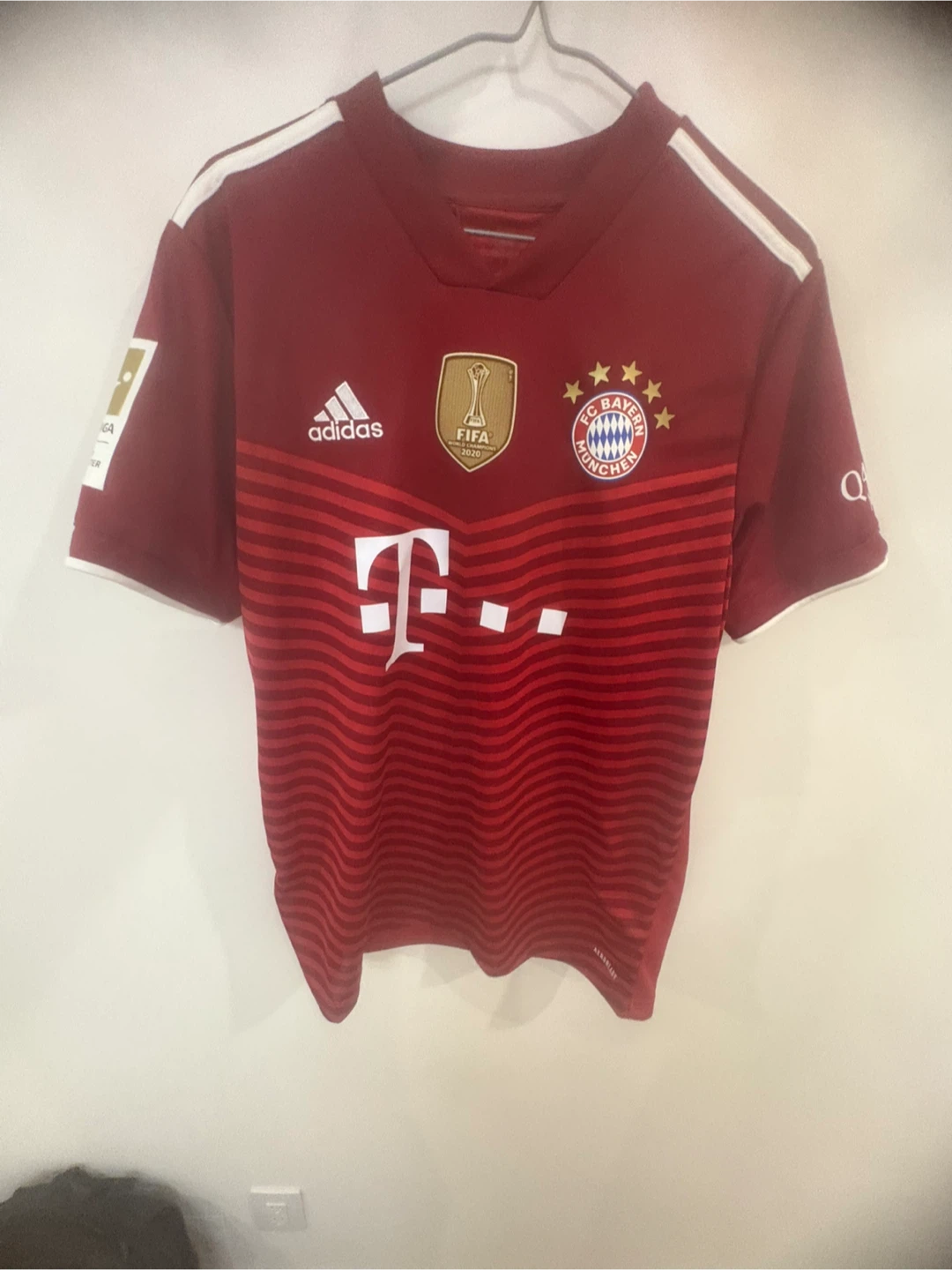 Fc Bayern Munich authentic Alphonso Davies signed jersey