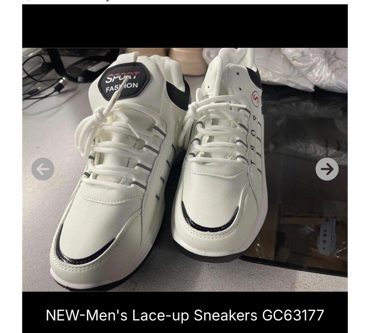NEW Men's Lace-up Sneakers - photo 3