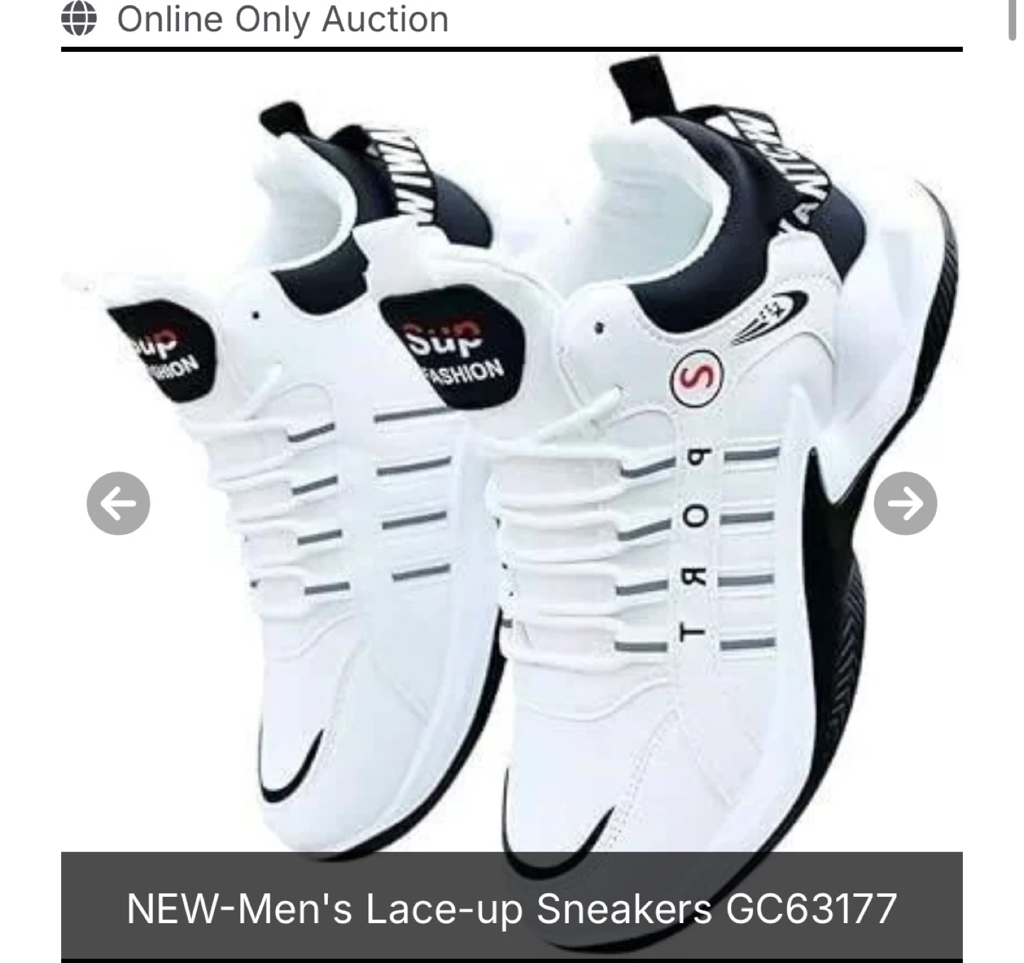 NEW Men's Lace-up Sneakers - photo 2
