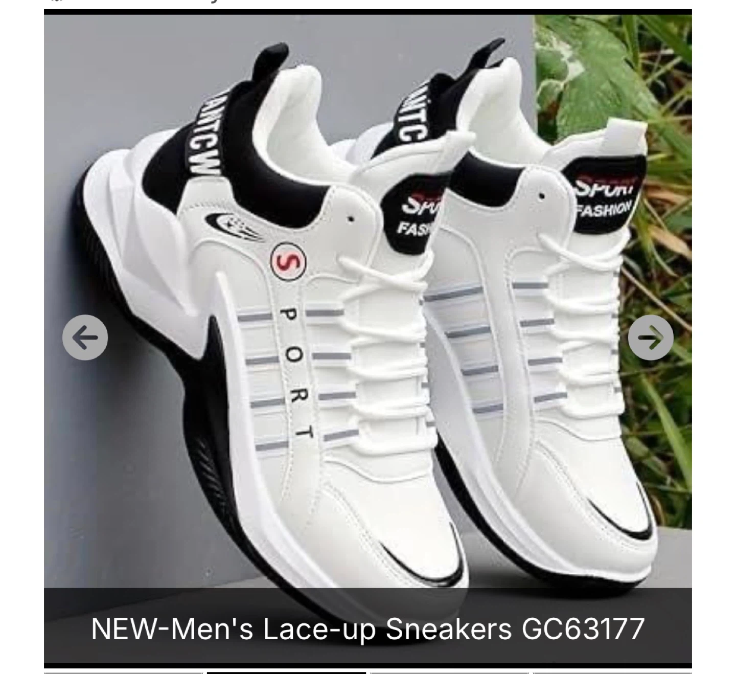 NEW Men's Lace-up Sneakers