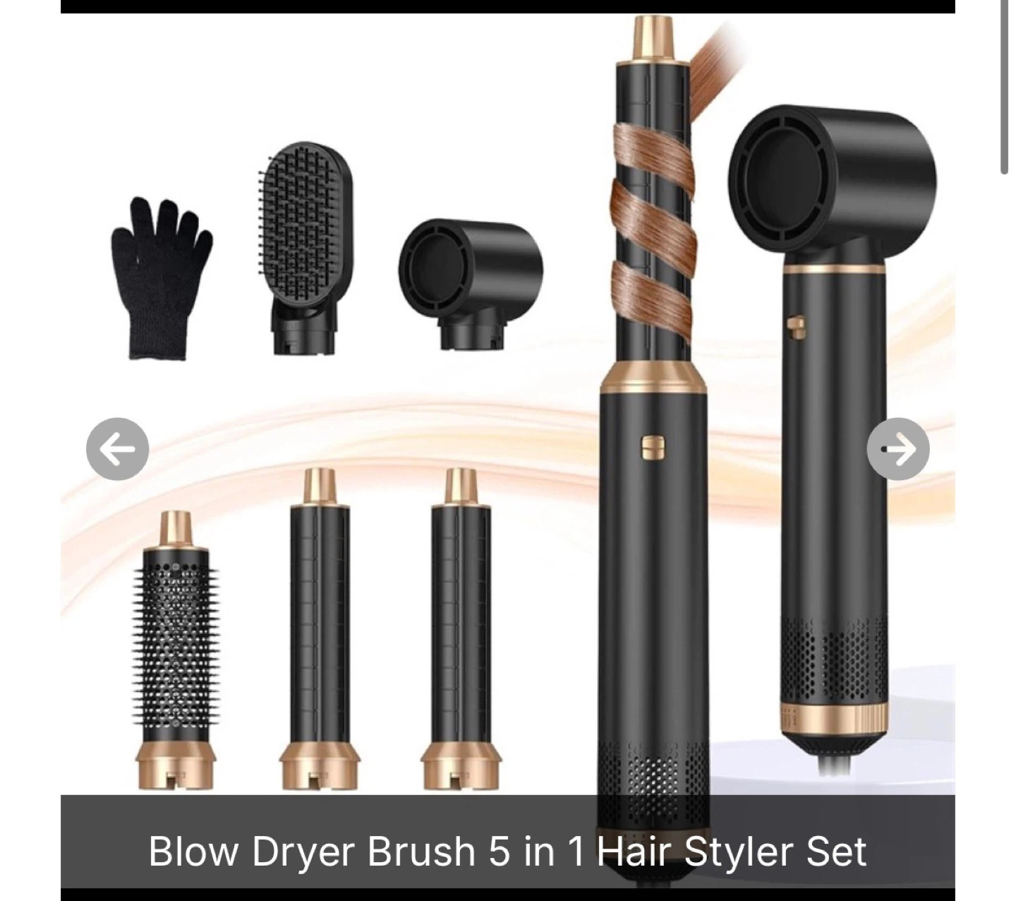 5-in-1 Blow Dryer Brush Hair Styler Set