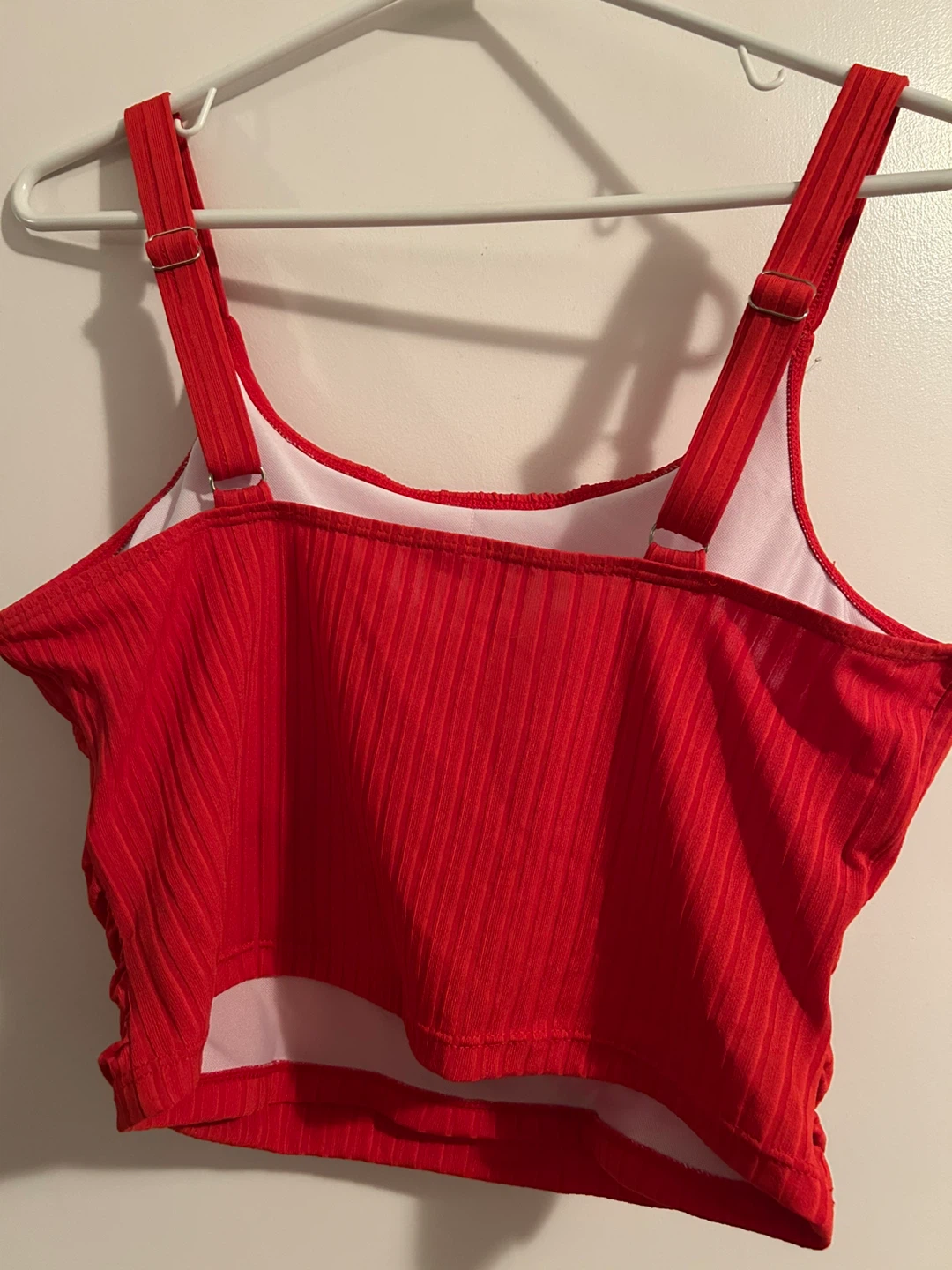 Red Ribbed Bikini Set - Size 1XL - photo 2