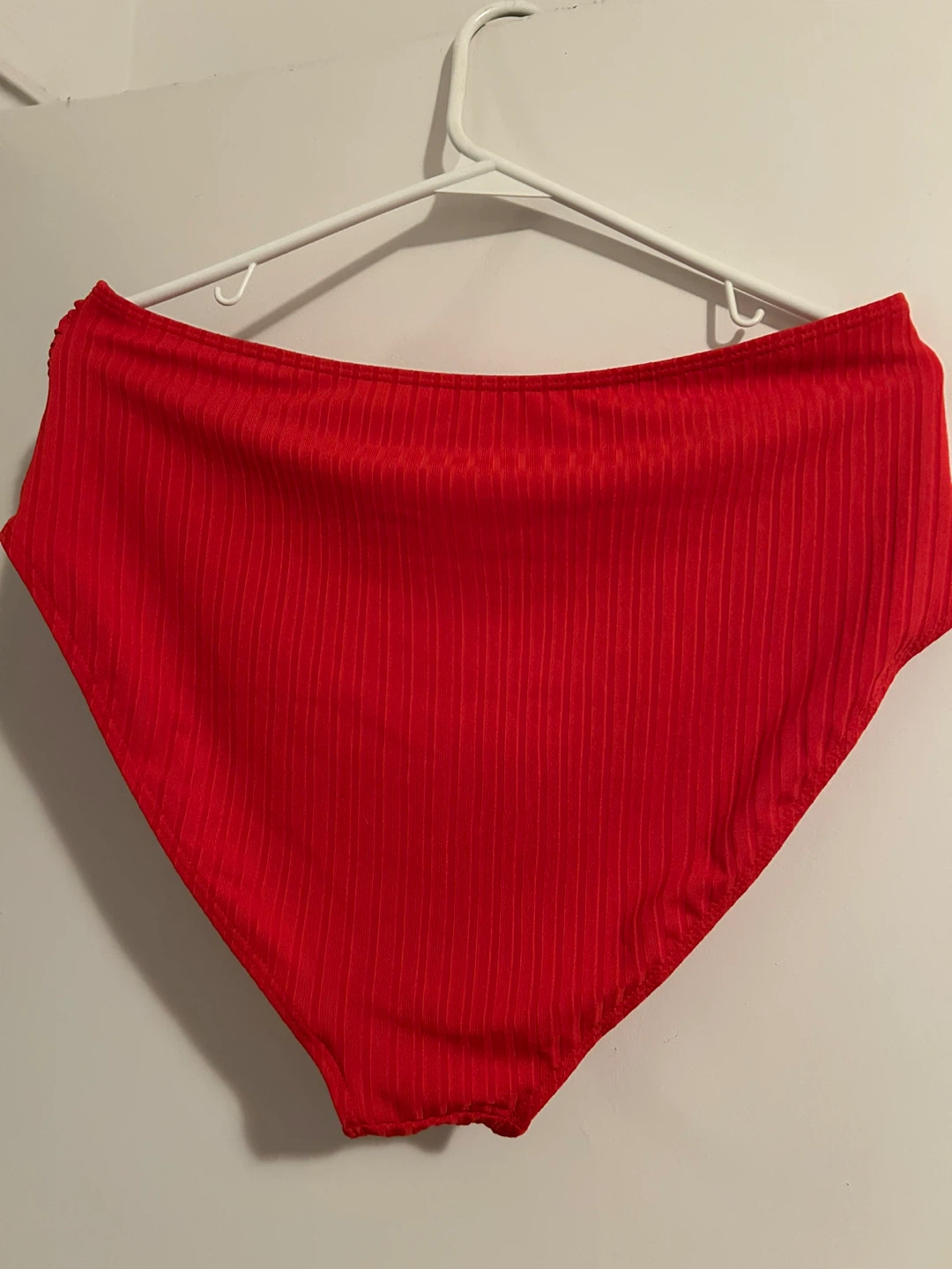 Red Ribbed Bikini Set - Size 1XL - photo 5