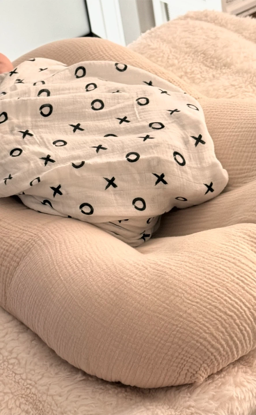 Baby snuggle lounger beige - photo 2