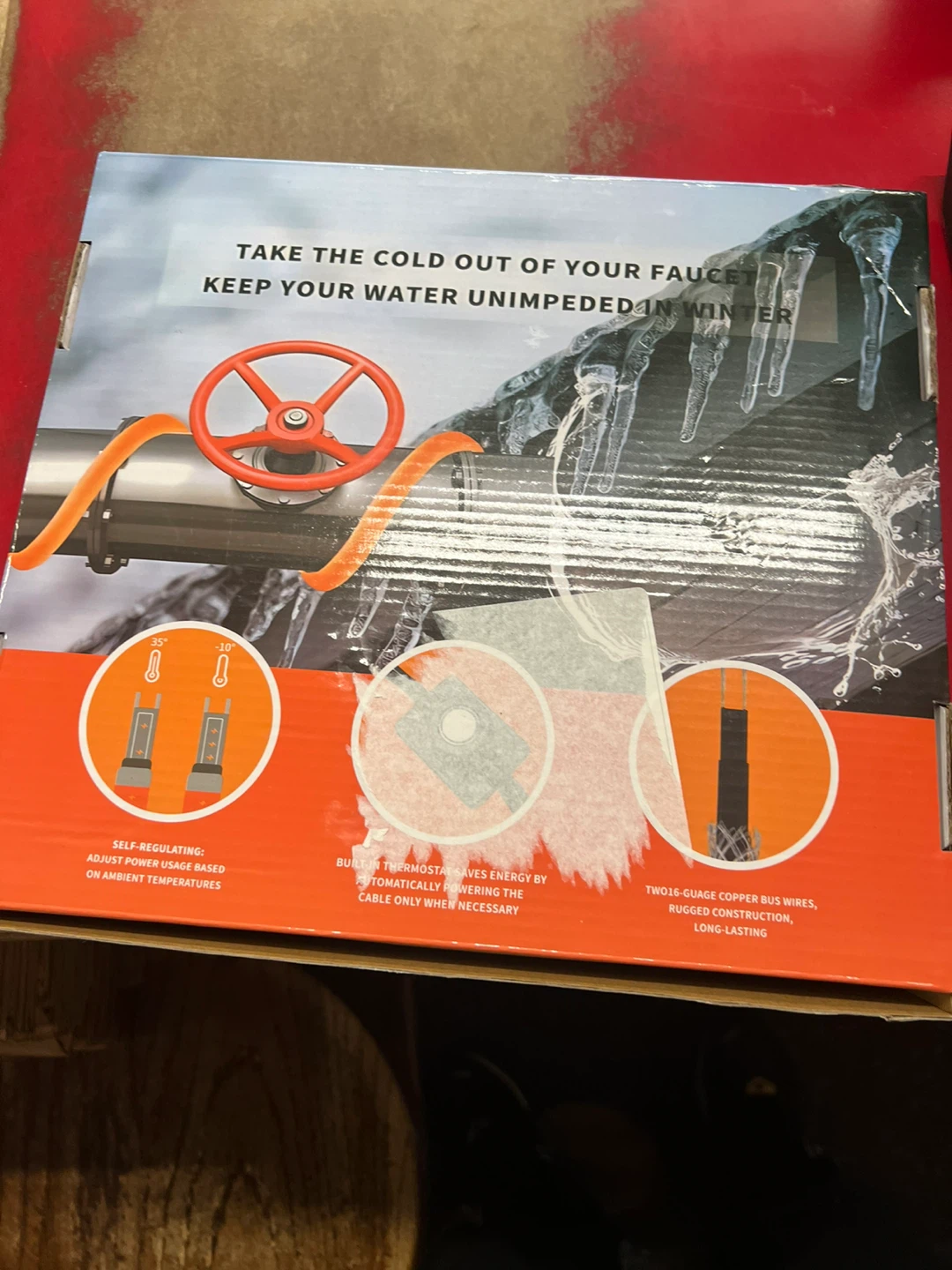 Badfofo Pre-Assembled Self-Regulating Pipe Heating Cable