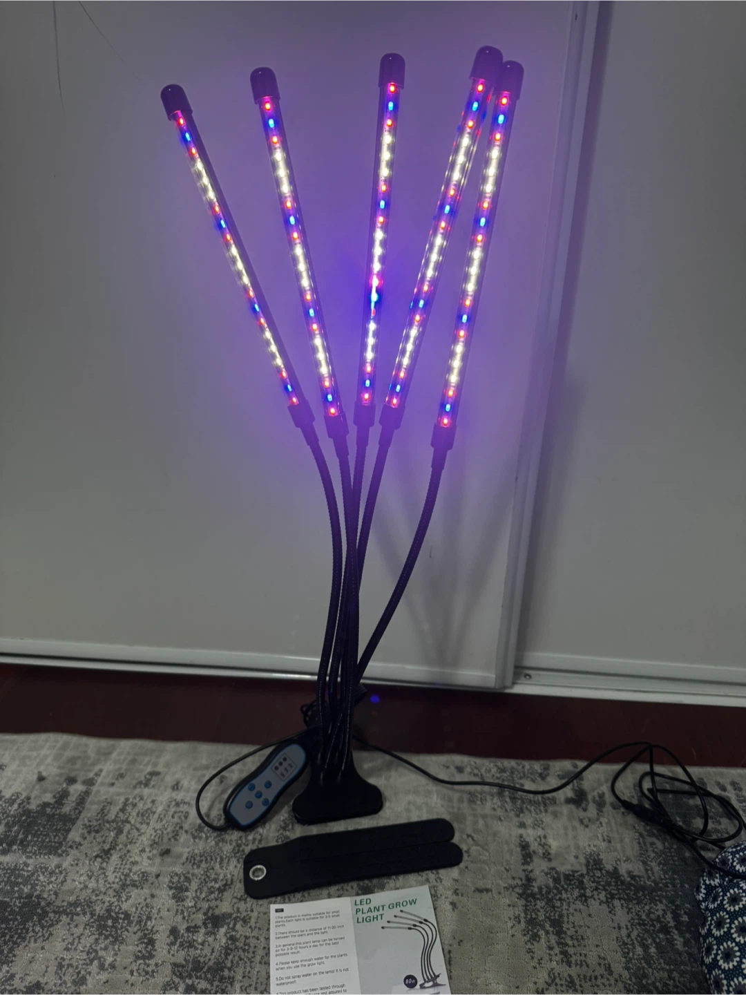 LED Plant Grow Light with Timer - photo 3