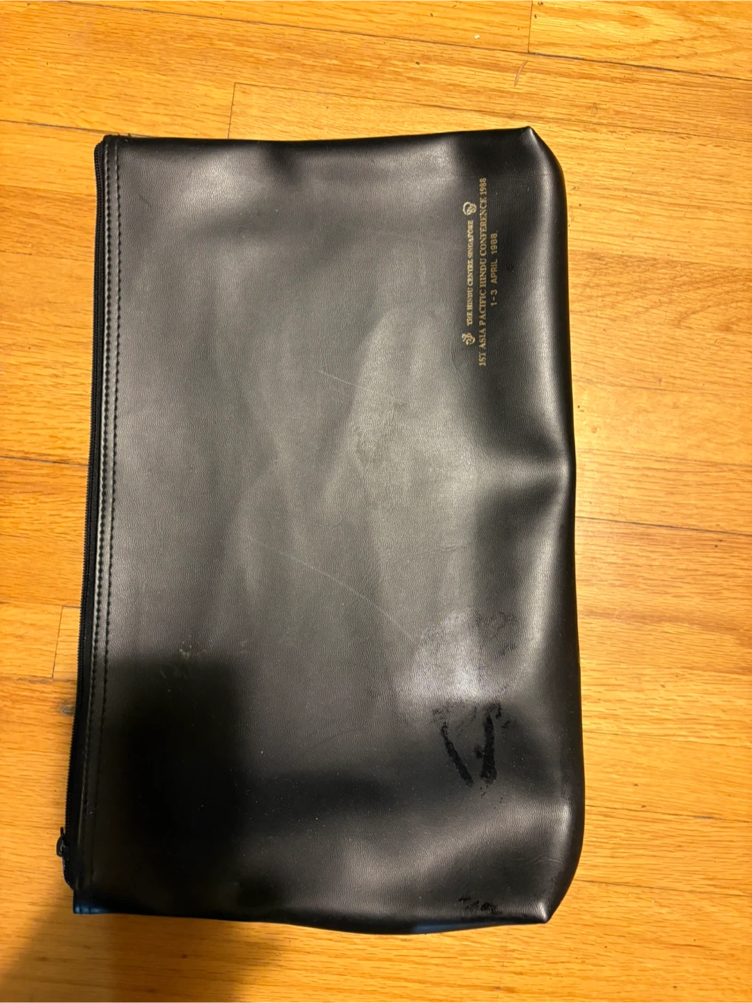 Black Portfolio Folder - 1988 Asia Pacific Hindi Conference