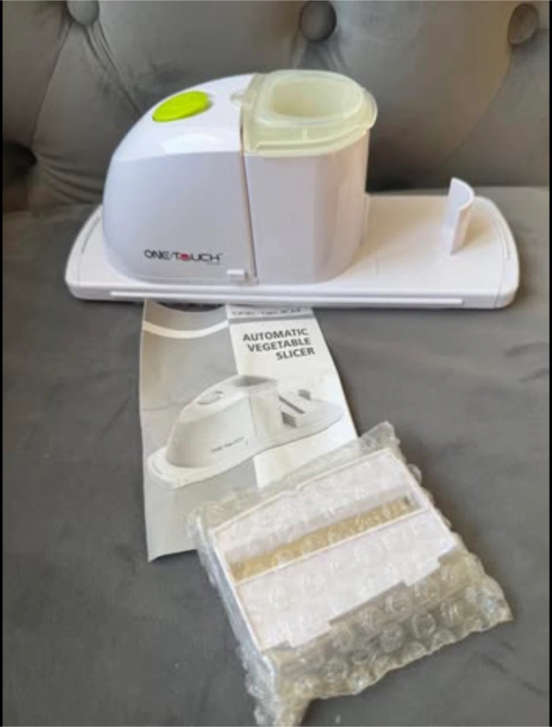 One Touch Automatic Vegetable Slicer