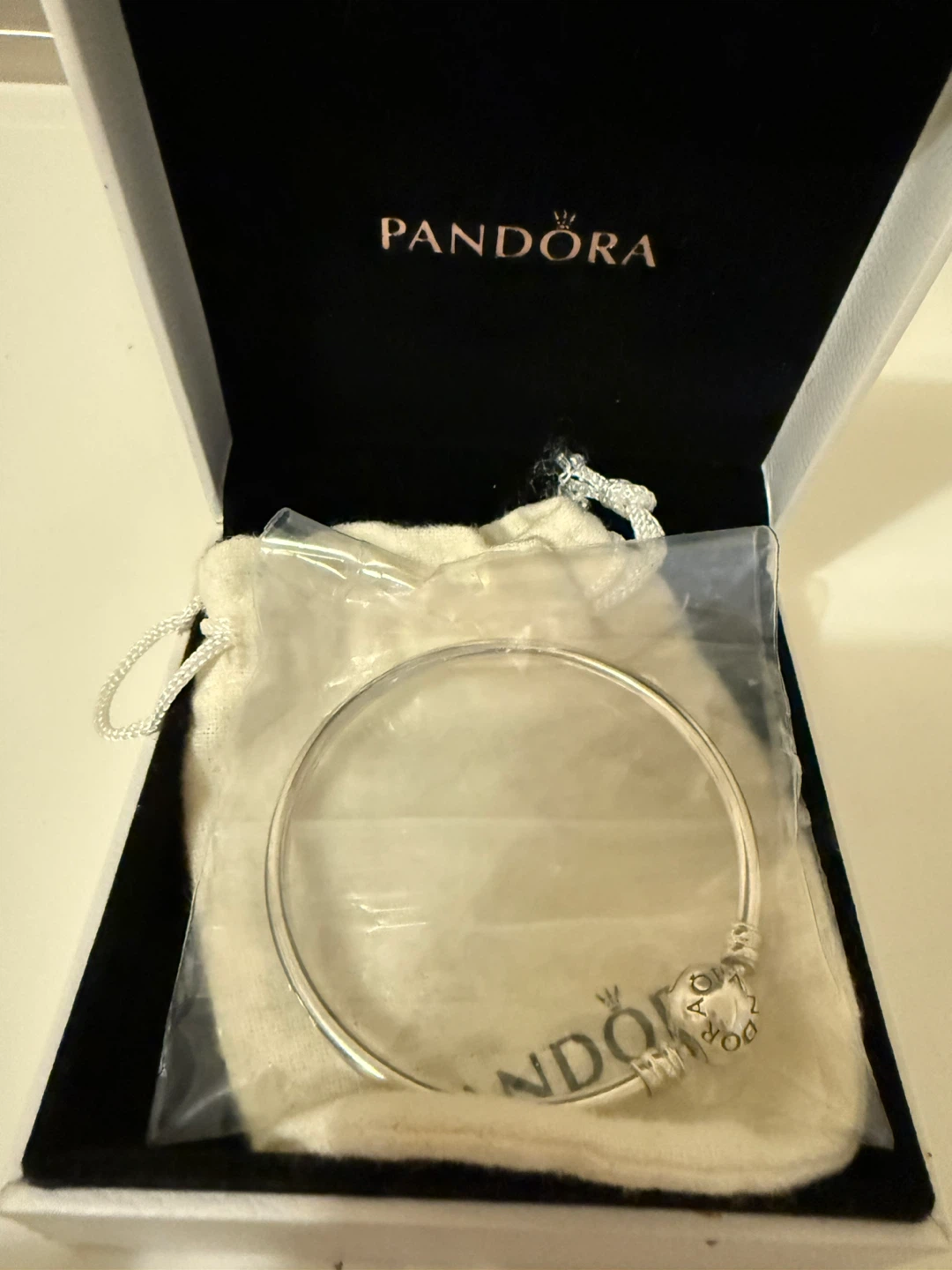Pandora Sterling Silver Bangle Bracelet