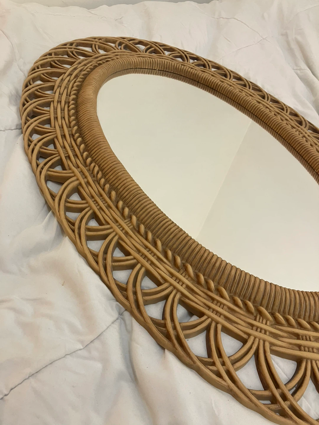 Vintage Burwood 30” Oval Mirror 1980 - Excellent Condition - photo 5