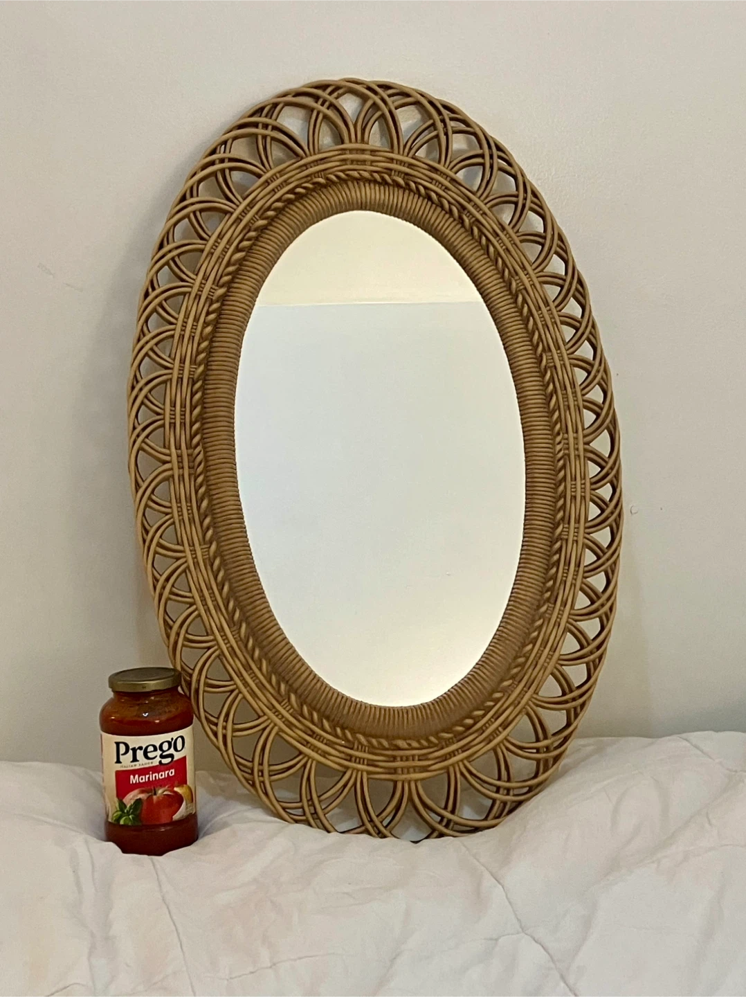 Vintage Burwood 30” Oval Mirror 1980 - Excellent Condition - photo 4