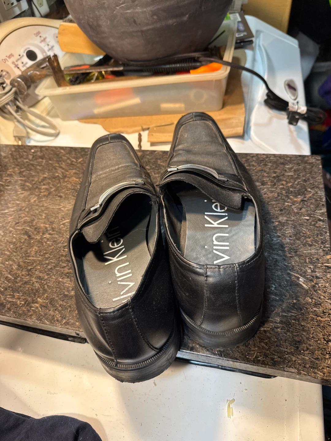 Calvin Klein Gino Loafer Shoes Men's Black Size 10 - photo 3
