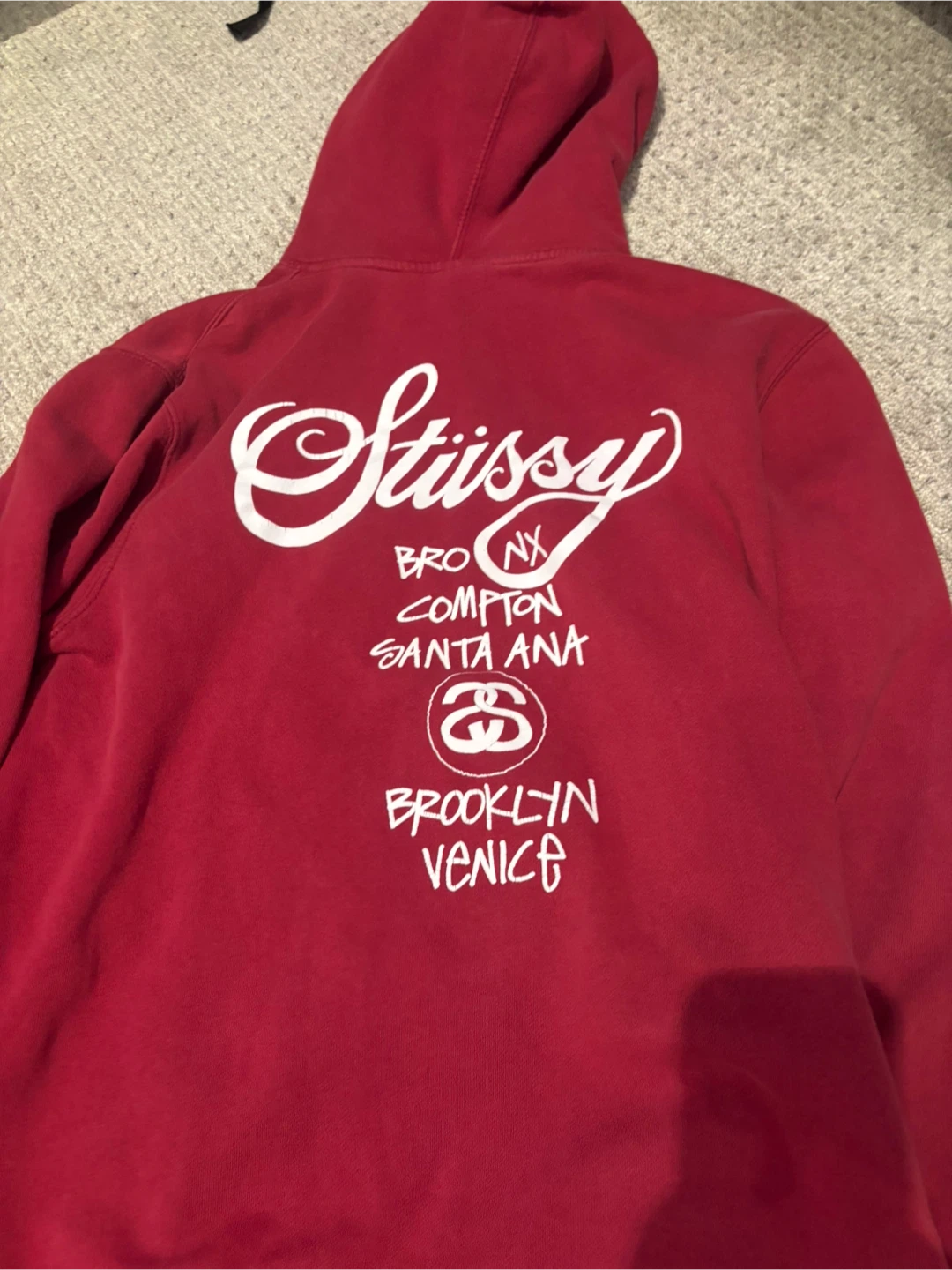 Stüssy Red Hoodie - photo 3