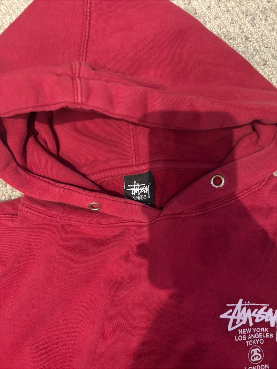 Stüssy Red Hoodie - photo 2