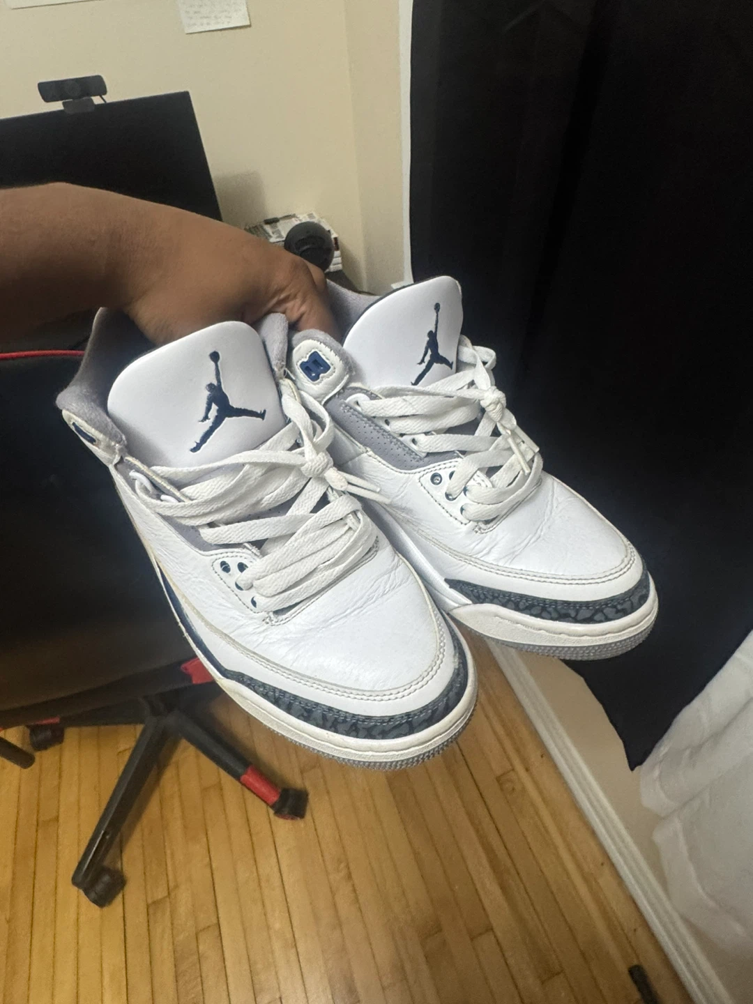 Jordan 3s navy - photo 2