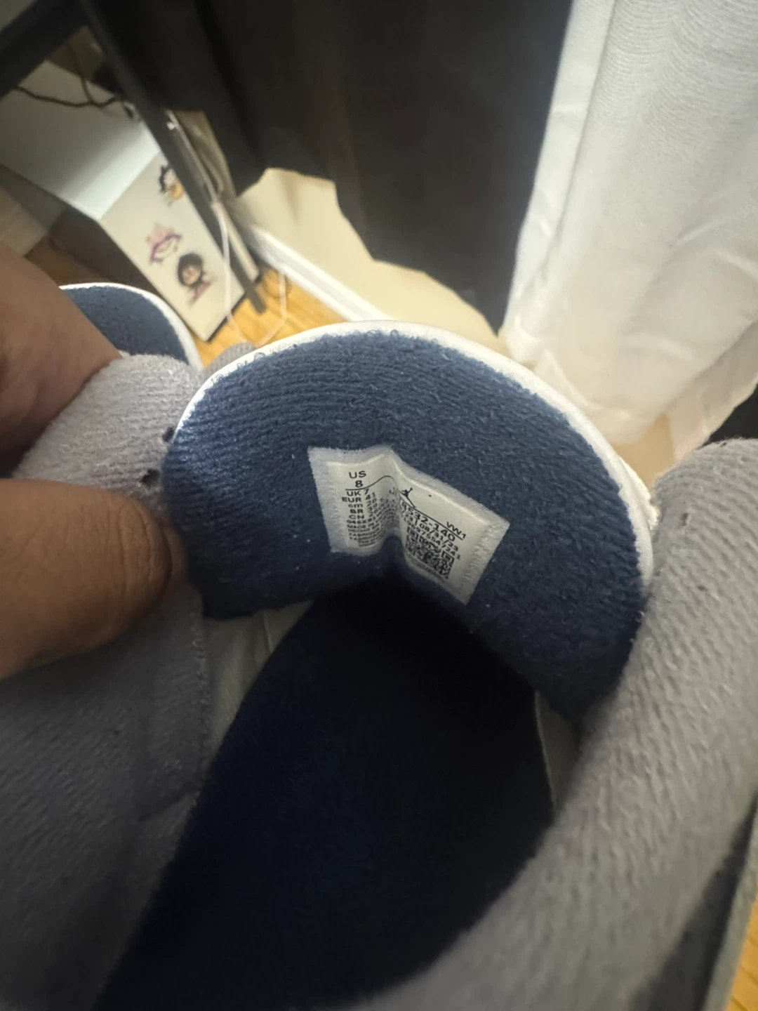 Jordan 3s navy - photo 5