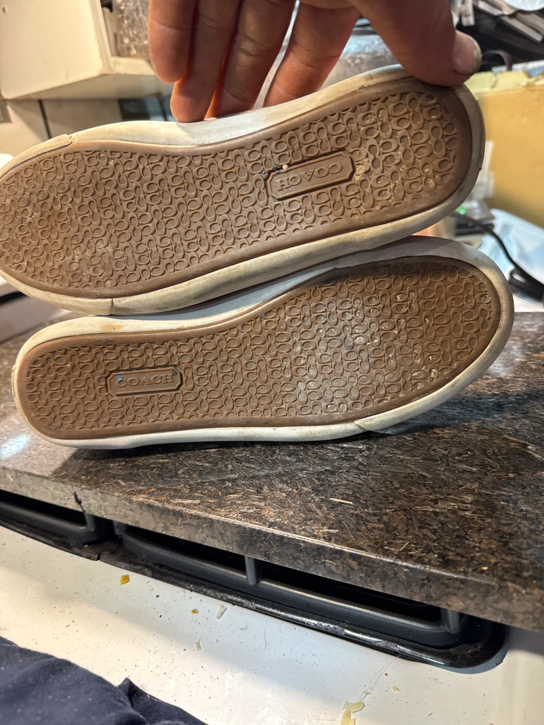Coach Plaid Sneakers - Women's - photo 4
