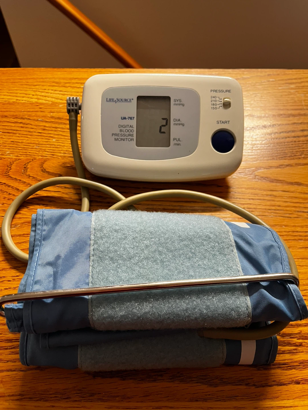 Large cuff size Life Source Digital Blood Pressure Monitor - photo 5