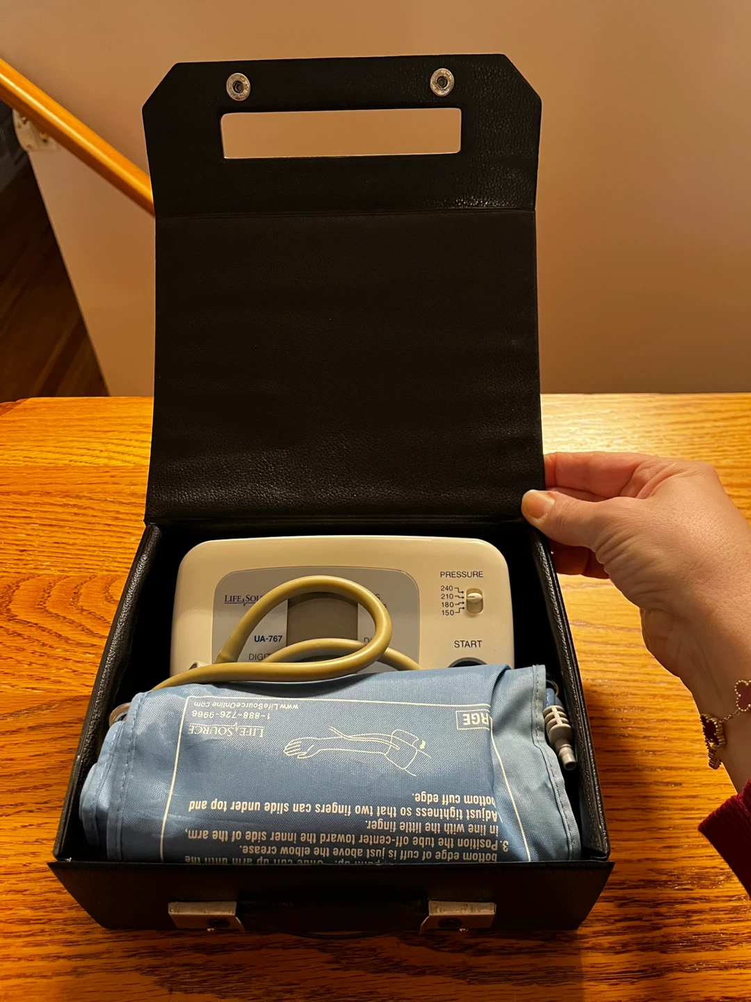 Large cuff size Life Source Digital Blood Pressure Monitor