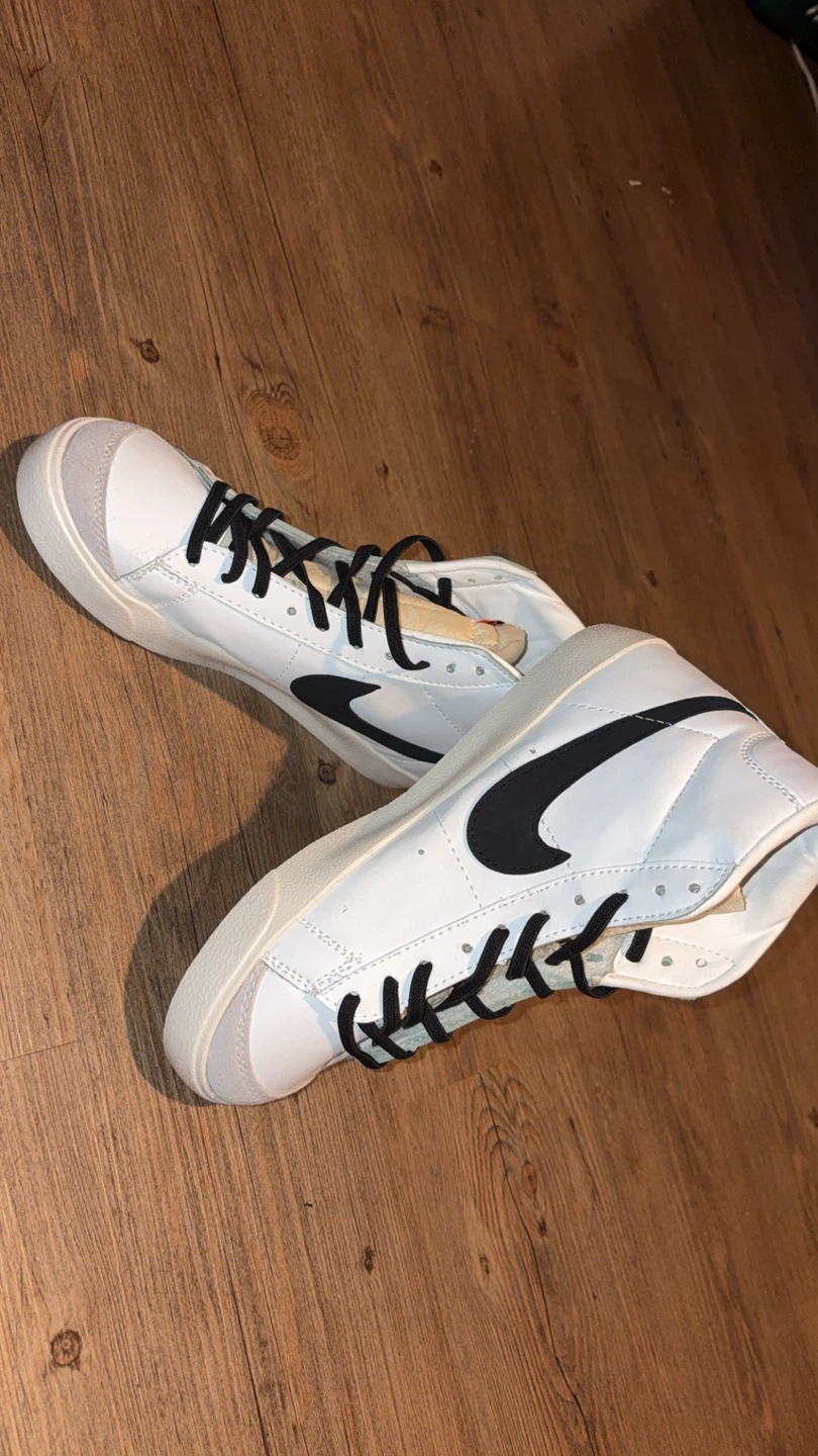 Nike Blazer Mid '77 Vintage White Black - photo 2