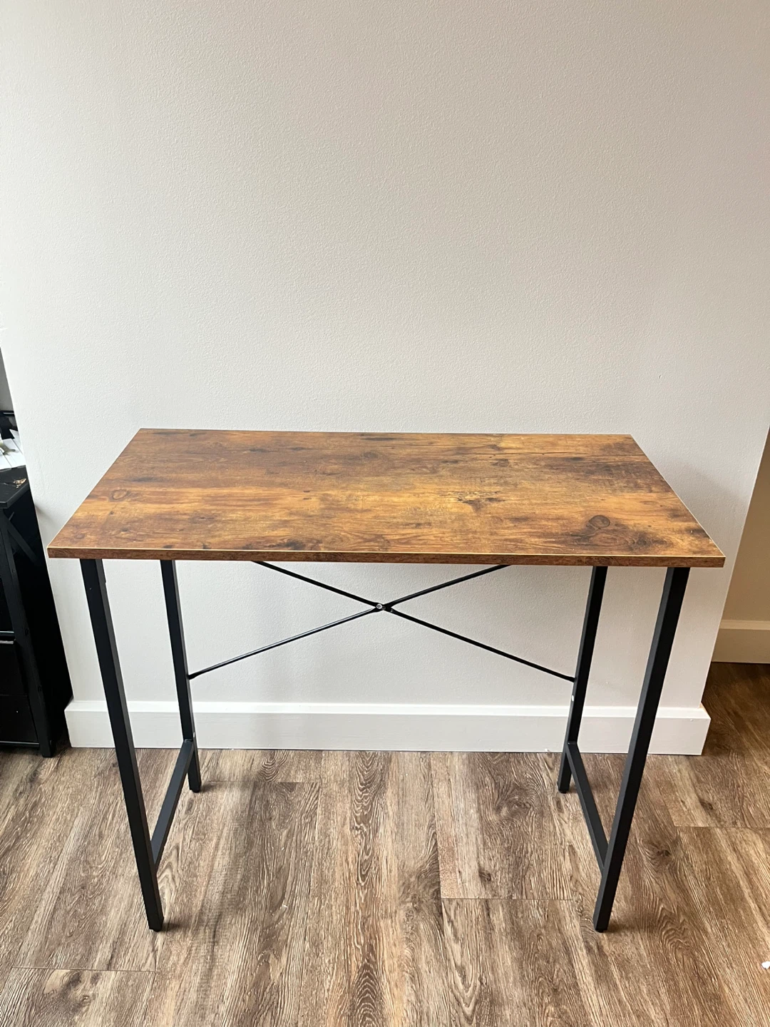 Rustic Wood Top Desk - photo 2