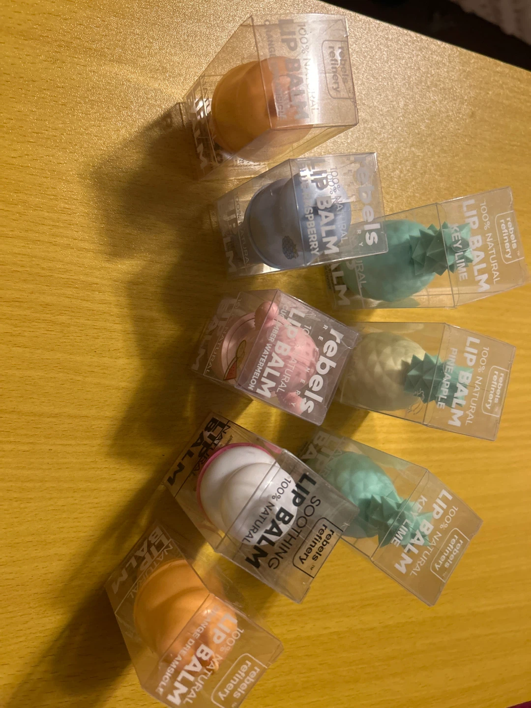 Rebel's Refinery 100% Natural Lip Balm Set