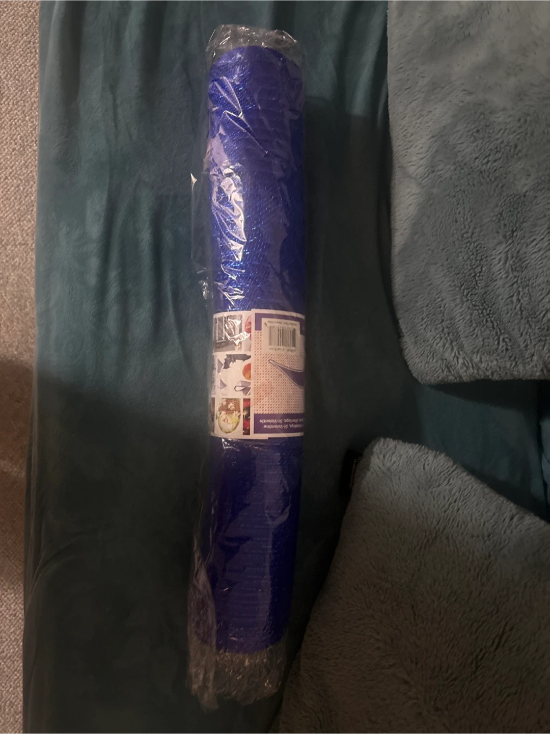 Blue Shelf Liner Roll
